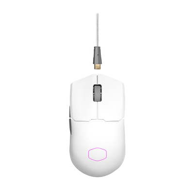Cooler Master MM712 Wireless Optical Gaming Mouse - White-MM-712-WWOH1