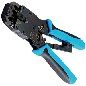 SERVEREDGE Professional Multi Modular Ratcheted Crimping Tool with Precision Operation