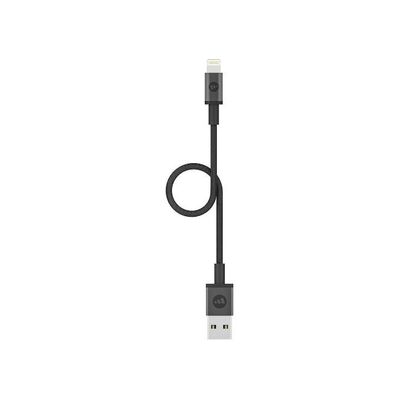 mophie USB-A to Lightning Cable 9cm - Black