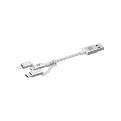 Mophie 3-in-1  Charging Cable 1m - White