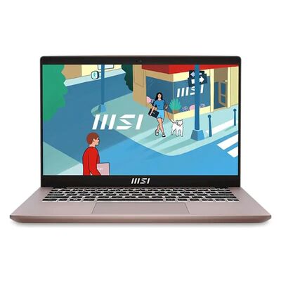 MSI Modern 14" Laptop i5-1235U 16GB 512GB W11 - Pink - MODERN 14 C12M-272AU