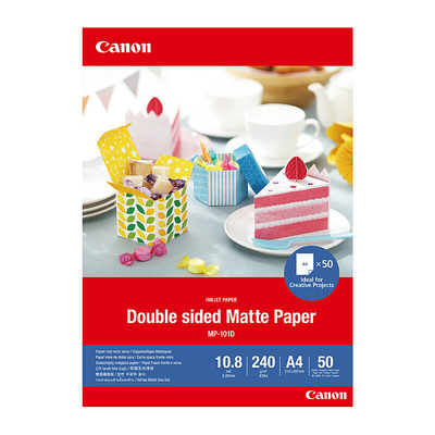 Canon Double Sided Matte Paper 50 Sheets – MP-101DA4