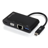 Alogic USB Type C MultiPort Adapter with VGA/USB 3.0/Gigabit Ethernet/USB Type-C