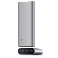 Alogic Prime Series USB-C 15600mAh 2.4A & 3A Portable Power Bank - Space Grey