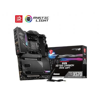 MSI MPG X570S Carbon Max WIFI AM4 ATX Motherboard