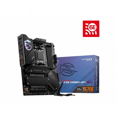 MSI MPG X670E Carbon WIFI AM5 ATX Motherboard