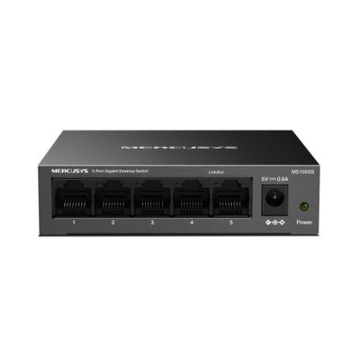 TP-LINK MERCUSYS MS105GS  5-PORT GIGABIT DESKTOP SWITCH