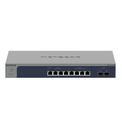 Netgear MS510TXM-100AJS network switch L2/L3/L4 10G Ethernet (100/1000/10000) Blue - Grey