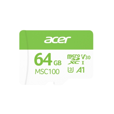 Acer MSC100 64GB microSDXC UHS-I Memory Card