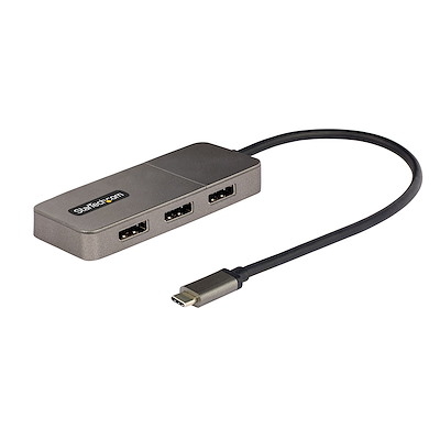 STARTECH MST14CD123DP USB-C to Triple DP MST Hub 4K60Hz DP1.4
