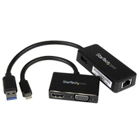 StarTech 2-in-1 Surface Pro Adapter Kit MSTS3MDPUGBK