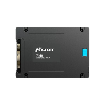 Micron 7450PRO 3.84TB U.3 (15mm) ENTERPRISE SSD, R/W 6800-5300MB/s, 1000K-180K IOPS,TBW 7.3PB - MTFDKCC3T8TFR-1BC1ZABYYR