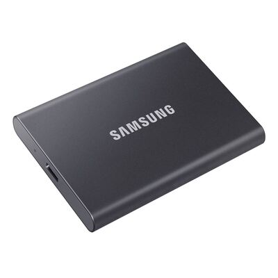 Samsung T7 1TB Portable External SSD 1050MB/s 1000MB/s R/W USB3.2 Gen2 Type-C 10Gbps V-NAND Shock Resistant Password Protection Win Mac 3yrs wty