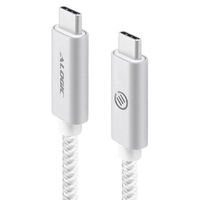 Alogic 3m Prime USB 2.0 Type-C Charge & Sync Cable - (M/M) - Silver