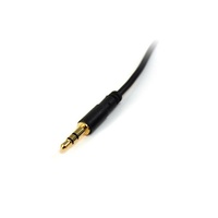 StarTech 0.9m Slim 3.5mm Stereo Audio Cable, M/M - MU3MMS