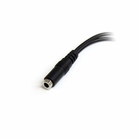 StarTech Headset Splitter Cable 4 Pin to 2x 3 Position - MUYHSFMM