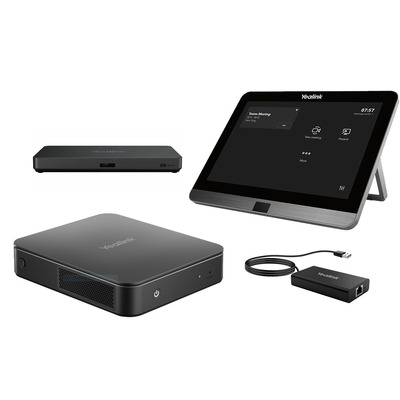 Yealink MVC900-C3-004 MS Teams Room Base Kit with MCore Pro, 8"� Touch Screen, AvHub, MVC-BYOD-Extender