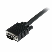 StarTech 0.5m Coax High Resolution VGA Monitor Cable (M/M), Black - MXTMMHQ50CM