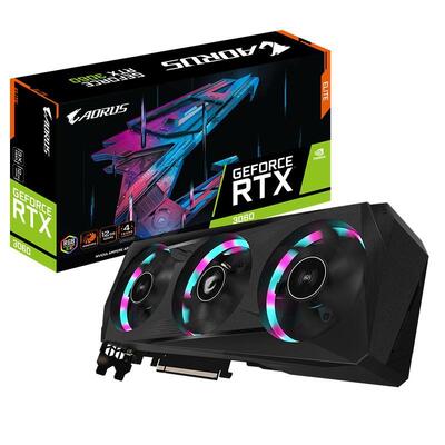 Gigabyte GeForce RTX 3060 AORUS ELITE 12GB Video Card - Rev. 2.0 LHR Version - N3060AORUS E-12GD 2.0