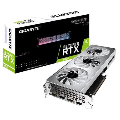Gigabyte GeForce RTX 3060 VISION OC 12GB Rev. 2 Video Card- N3060VISION OC-12GD 2.0