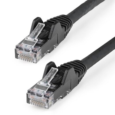 Startech N6LPATCH10MBK 10m LSZH CAT6 Ethernet Cable - Black