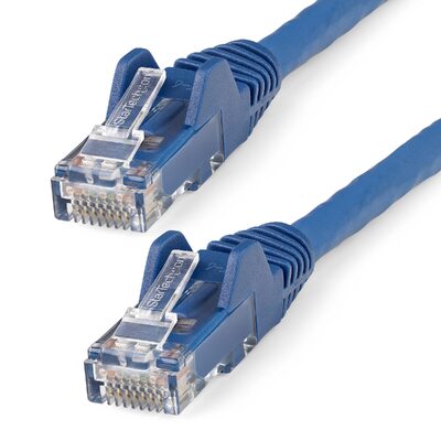 Startech N6LPATCH15MBL 15m LSZH CAT6 Ethernet Cable - Blue