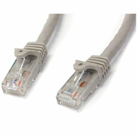 StarTech 10m Cat6 Gigabit Snagless RJ45 UTP Patch Cable (M/M), Grey - N6PATC10MGR
