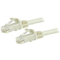 StarTech 10m Snagless UTP Cat6 Patch Cable, White - N6PATC10MWH