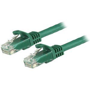 StarTech 1.5m CAT6 Ethernet Cable, Green Snagless Gigabit CAT 6 Wire - N6PATC150CMGN