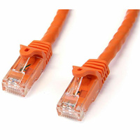 StarTech 1m Cat6 Gigabit Snagless RJ45 UTP Patch Cable (M/M), Orange - N6PATC1MOR