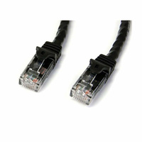 StarTech 3m Black Snagless Cat6 UTP Patch Cable - N6PATC3MBK