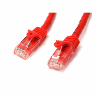 StarTech 3m Red Snagless UTP Cat6 Patch Cable - N6PATC3MRD