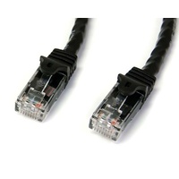 StarTech 5m Black Cat6 / Cat 6 Snagless Patch Cable 5 m - N6PATC5MBK