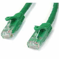 StarTech 5m Cat6 Gigabit Snagless RJ45 UTP Patch Cable (M/M), Green - N6PATC5MGN