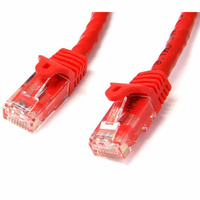 StarTech 5m Cat6 Gigabit Snagless RJ45 UTP Patch Cable (M/M), Red - N6PATC5MRD