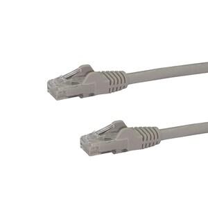 StarTech 7.5m CAT6 Ethernet Cable, Grey Snagless Gigabit CAT 6 Wire - N6PATC750CMGR