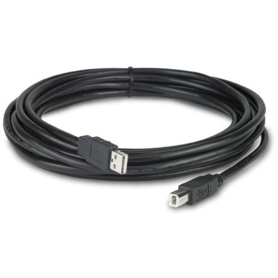 APC NBAC0214L 5 m USB Data Transfer Cable - First End: 4-pin USB 2.0 Type A - Second End: USB 2.0 Type B - NBAC0214L