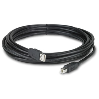 APC NBAC0214P 5 m USB Data Transfer Cable - First End: 1 x USB 2.0 Type A - Male - Second End: 1 x USB 2.0 Type B - Male - NBAC0214P
