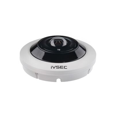 IVSEC NC541XA FISHEYE DOME 12MP 360 POE IP66 IR MICROPHONE SPEAKER