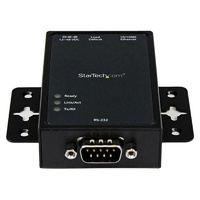 StarTech 1 Port RS232 Serial to IP Ethernet Converter / Device Server - NETRS2321P
