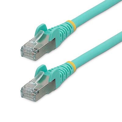 StarTech NLAQ-750-CAT6A-PATCH 7.5m LSZH CAT6a Ethernet Cable - Aqua