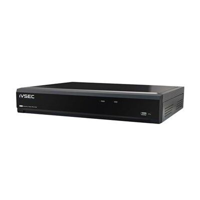 IVSEC NR004XA NR004XA NVR 4 CHANNELS 8MP 4 POE PORTS 1 BAYS H265 4K HDMI IVS