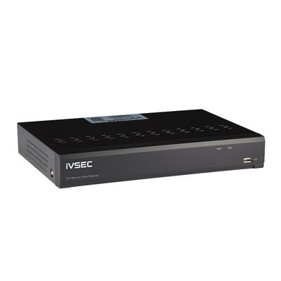 IVSEC NR008XA NR008XA NVR 8 CHANNELS 8MP 8 POE PORTS 1 BAYS H2654K HDMI BASIC IVS