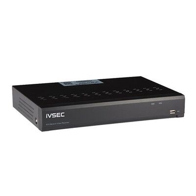 IVSEC NR3082X NR3082X NVR 8 CHANNELS 12MP 8 EPOE PORTS 2 BAYS H265 4K HDMI IVS