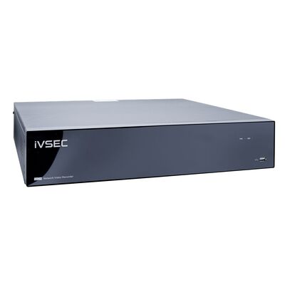 IVSEC NR6648EX NR6648EX NVR 64CHANNELS 2 GIGABIT PORTS 8 BAYS H265 4K HDMI ADV IVS