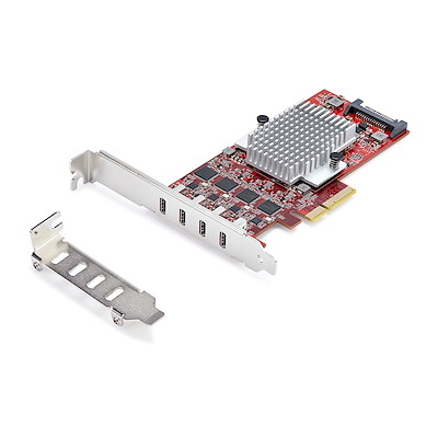 STARTECH P10Q4C-USB-CARD 4-PORT USB TYPE-C PCIE CARD USB-C 10GB