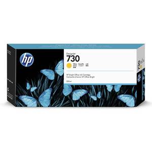 HP730 300ML DesignJet Ink Cartridge - Yellow (P2V70A)