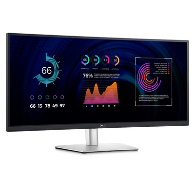 Dell P3424WE 34" WQHD Curved IPS Business Monitor (90W USB-C + Hub)