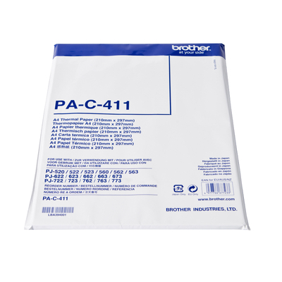 Brother PA-C-411 Genuine Thermal Paper A4 (100 Sheets)