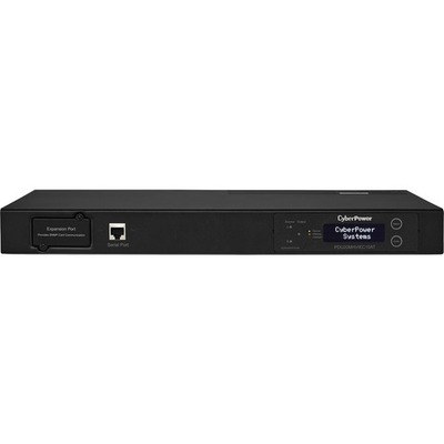 CyberPower PDU20MHVIEC10AT PDU - 20 A - 230 V AC Output - 1U Network (RJ-45) - Horizontal - Rack-mountable